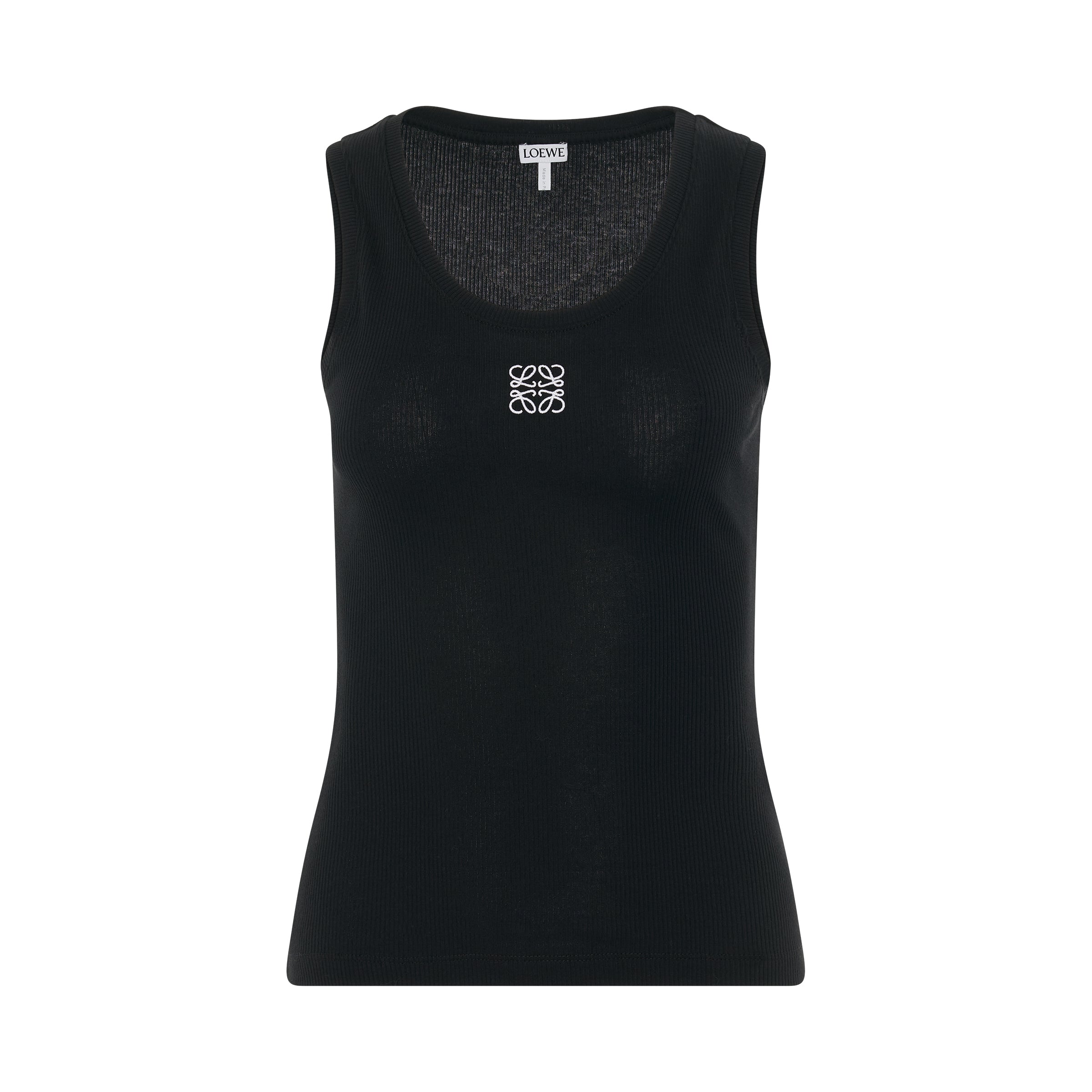 LOEWE Anagram Tank Top in Black – MARAIS