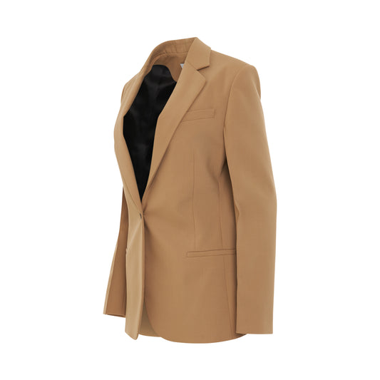 Tailored Jacket in Beige