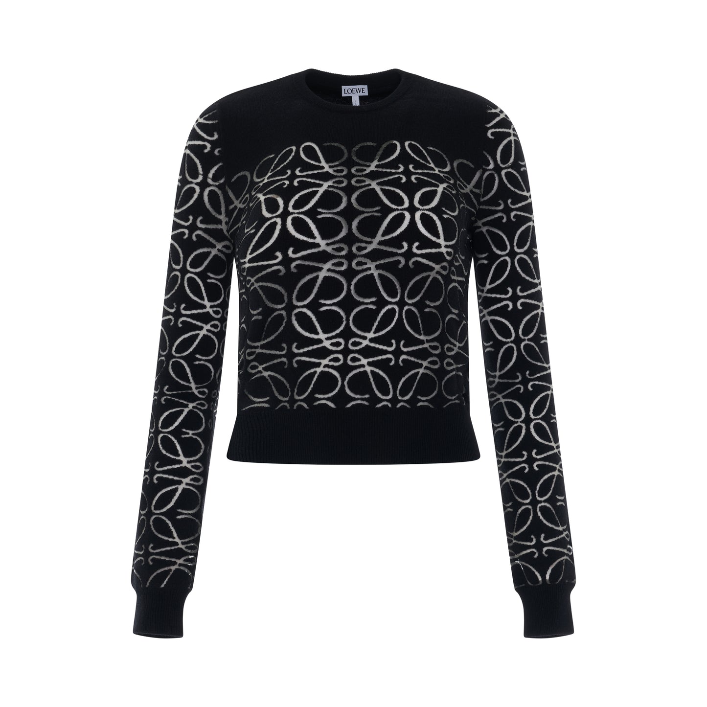 Anagram Devore Sweater in Black