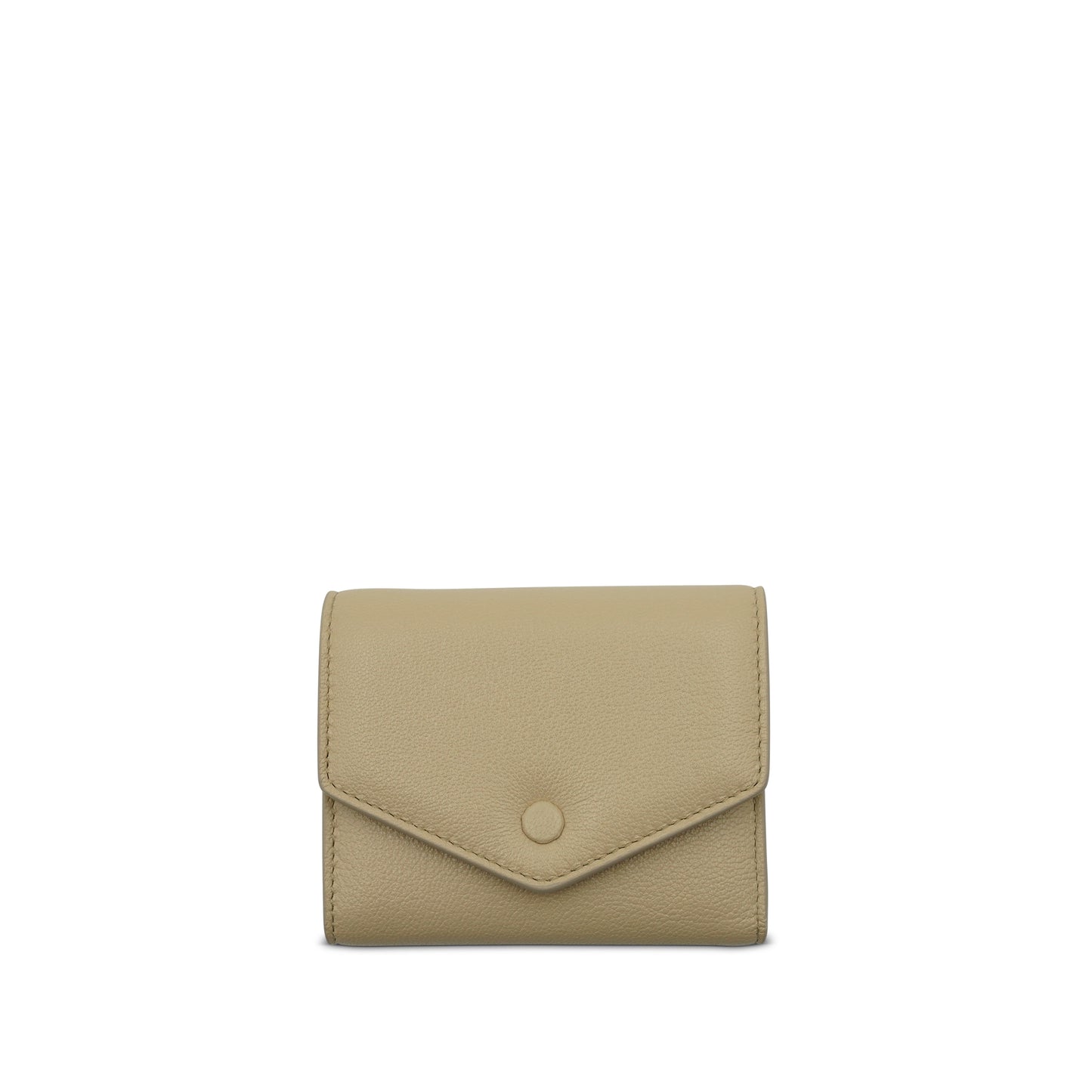 Logo Patch Tri-Fold Wallet in Cachemire