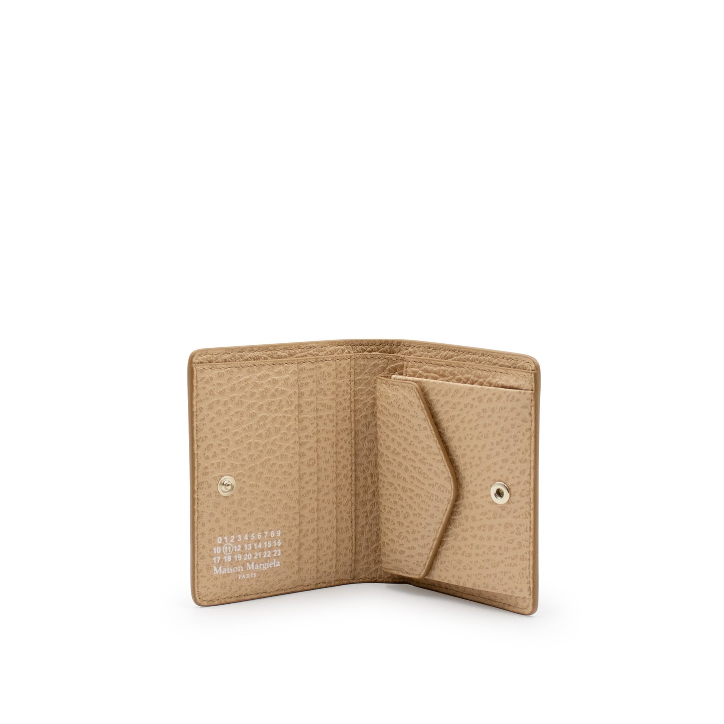 Four Stitch Bifold Wallet in Nude