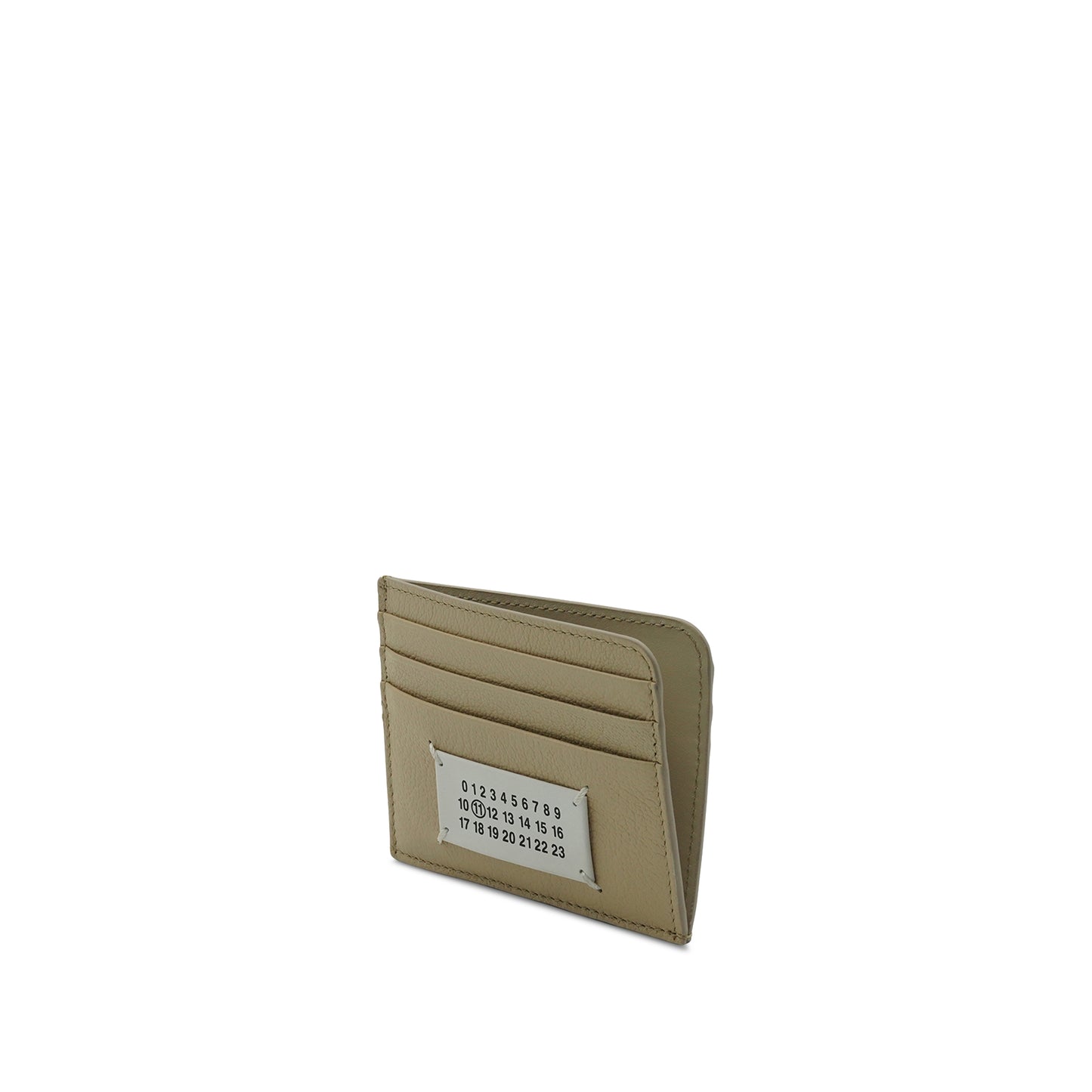 Logo Patch Cardholder in Cachemire