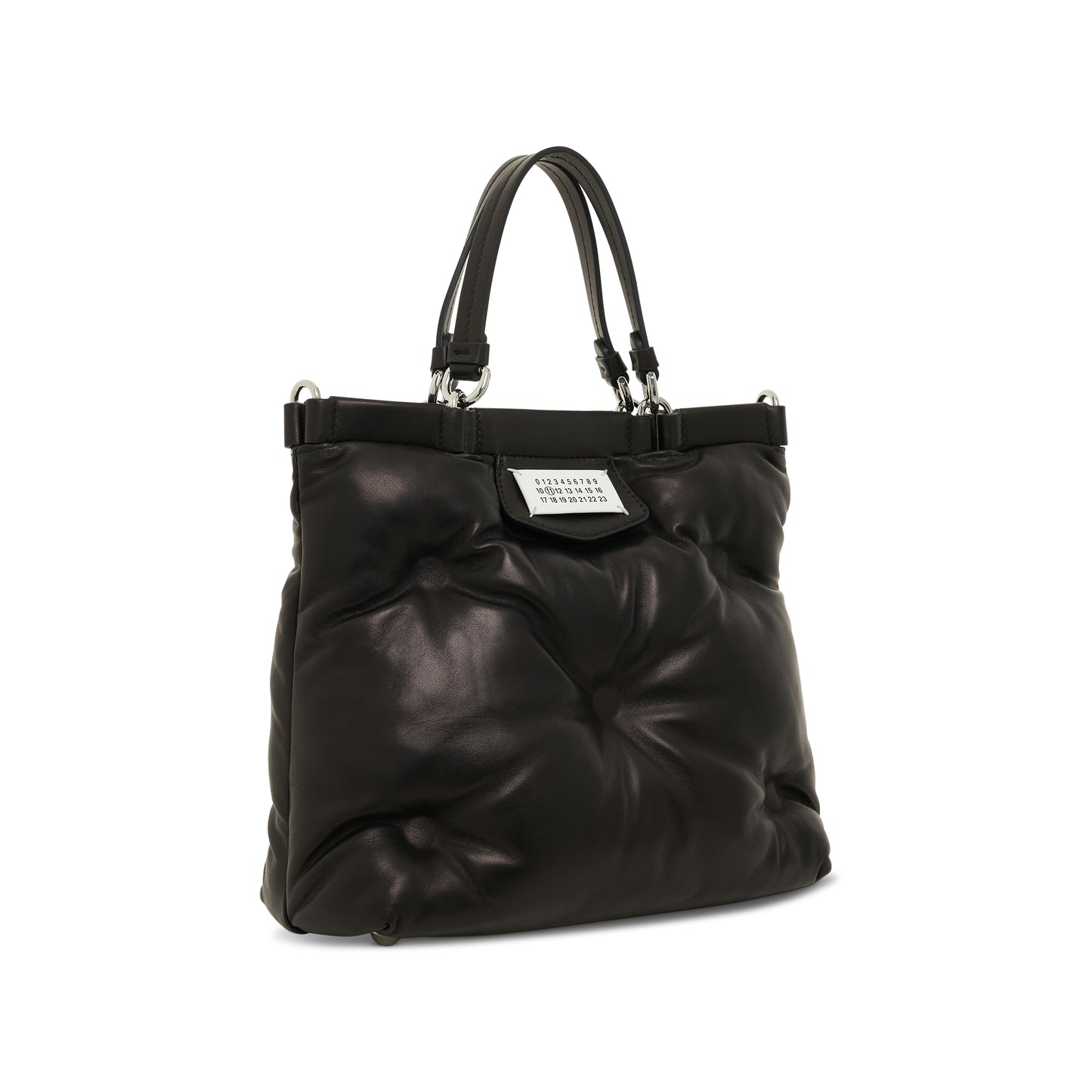 Small Glam Slam Shopping Bag in Black