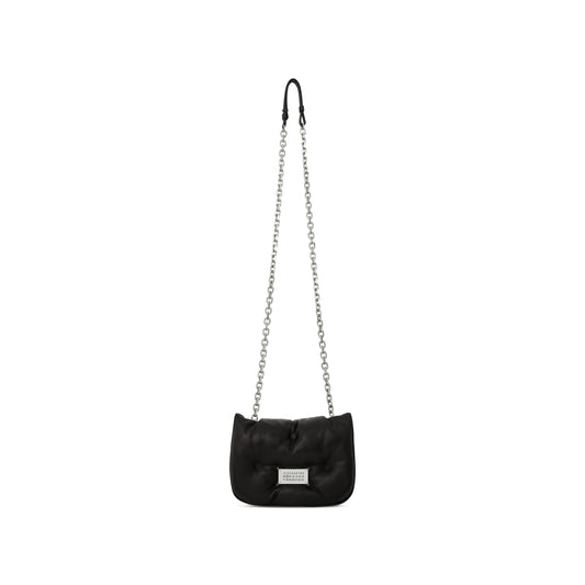 Glam Slam Flap Mini Bag in Black