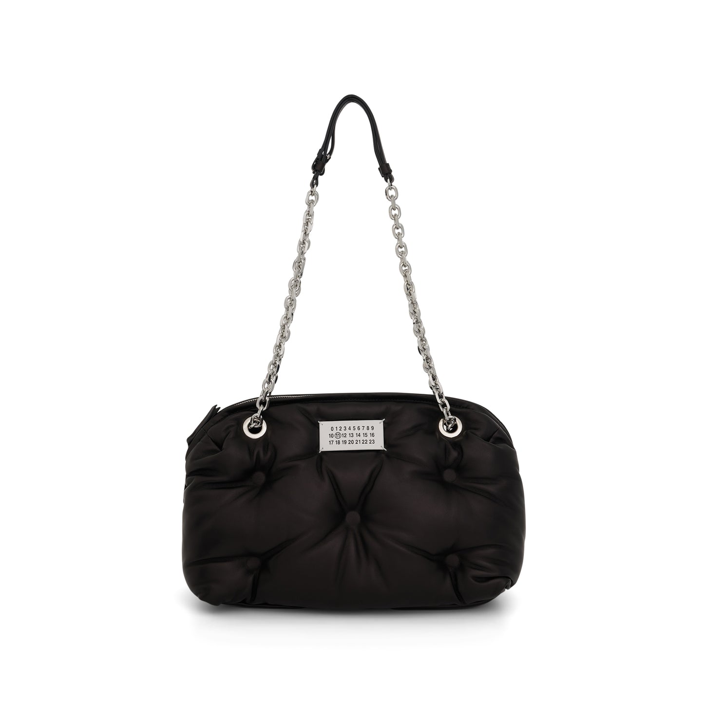 Glam Slam Flap Mini Shoulder Bag in Black