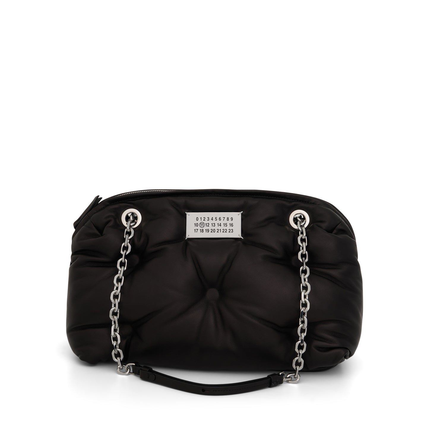 Glam Slam Flap Mini Shoulder Bag in Black
