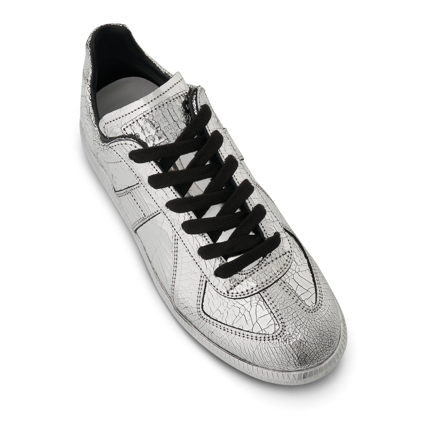 Replica Low Top Sneakers in Silver