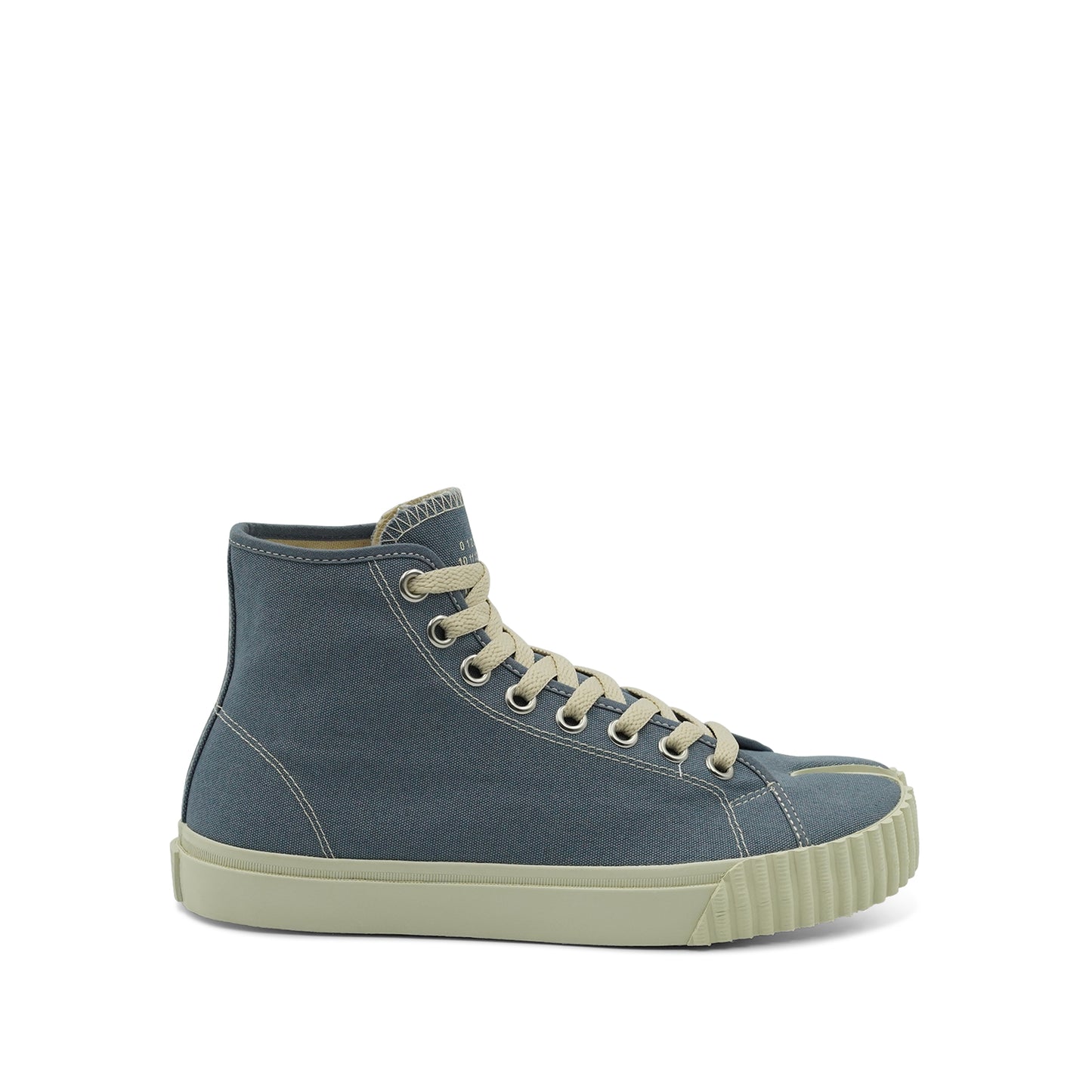 Canvas High Top Sneaker in Blue