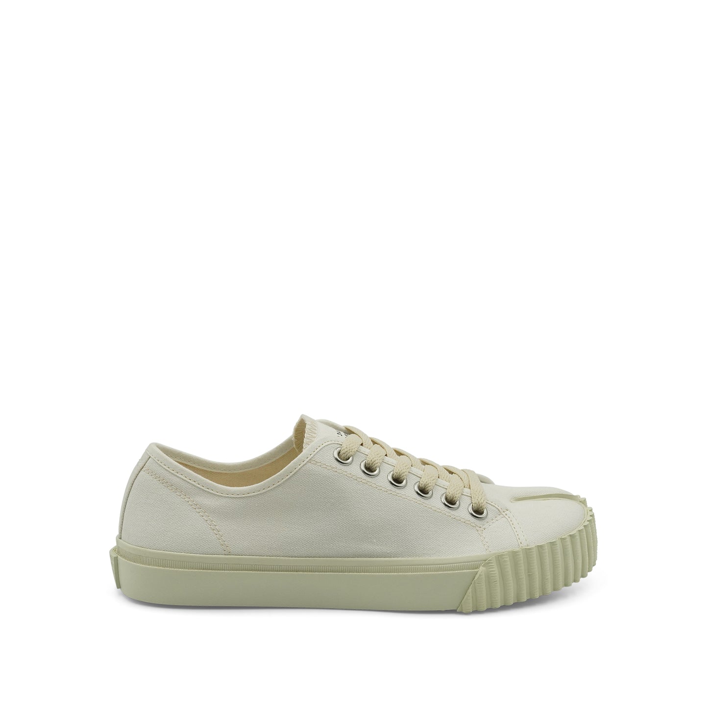 Canvas Low Top Sneaker in White