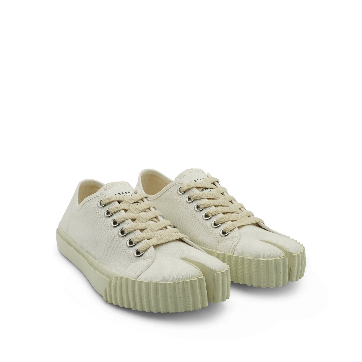 Canvas Low Top Sneaker in White