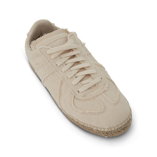 Low Sneaker in Birch White