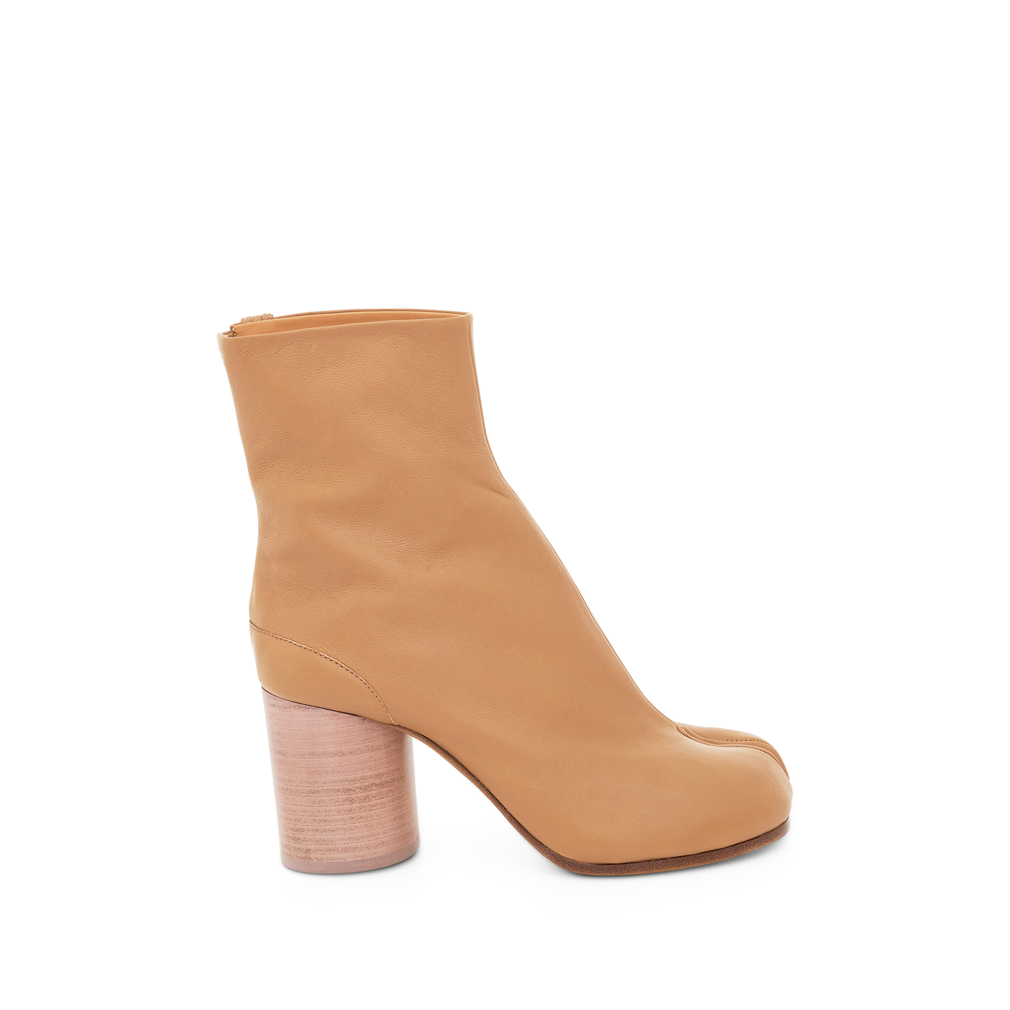 Tabi Ankle 8cm Boots in Nude