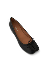 Tabi Ballerina 3cm Flats in Black Back View | MAISON MARGIELA