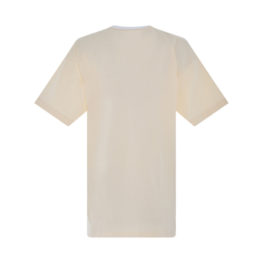 Loewe Logo T-shirt in Ecru