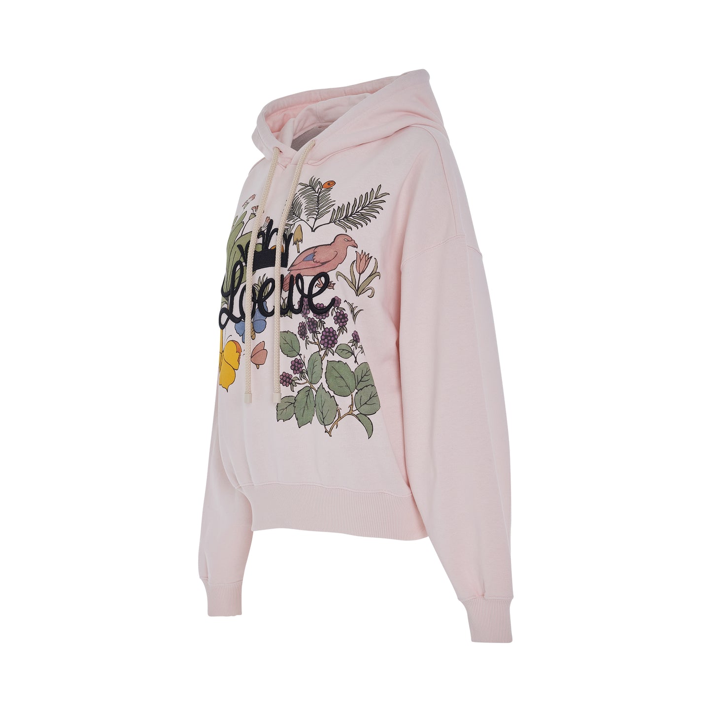 Herbarium Logo Hoodie in Pink