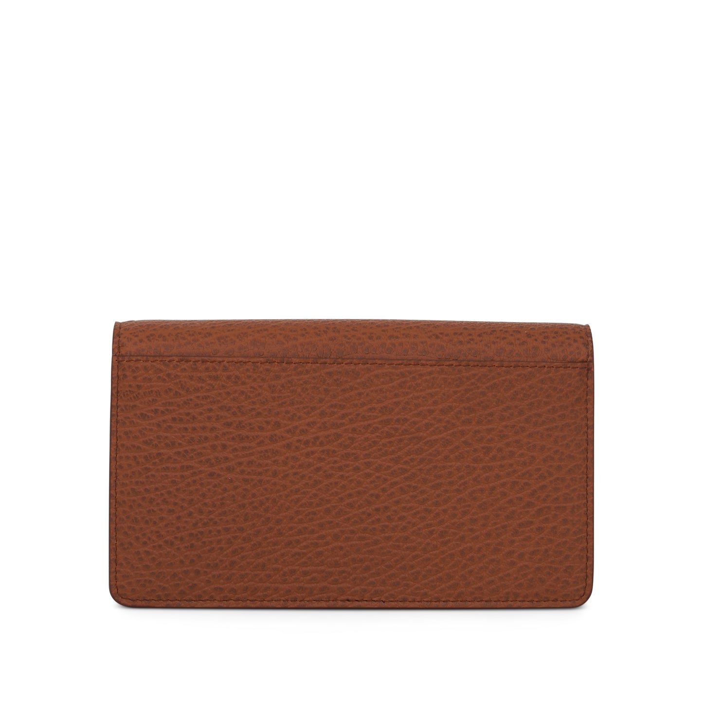 Four Stitches Chain Wallet in Toffee
