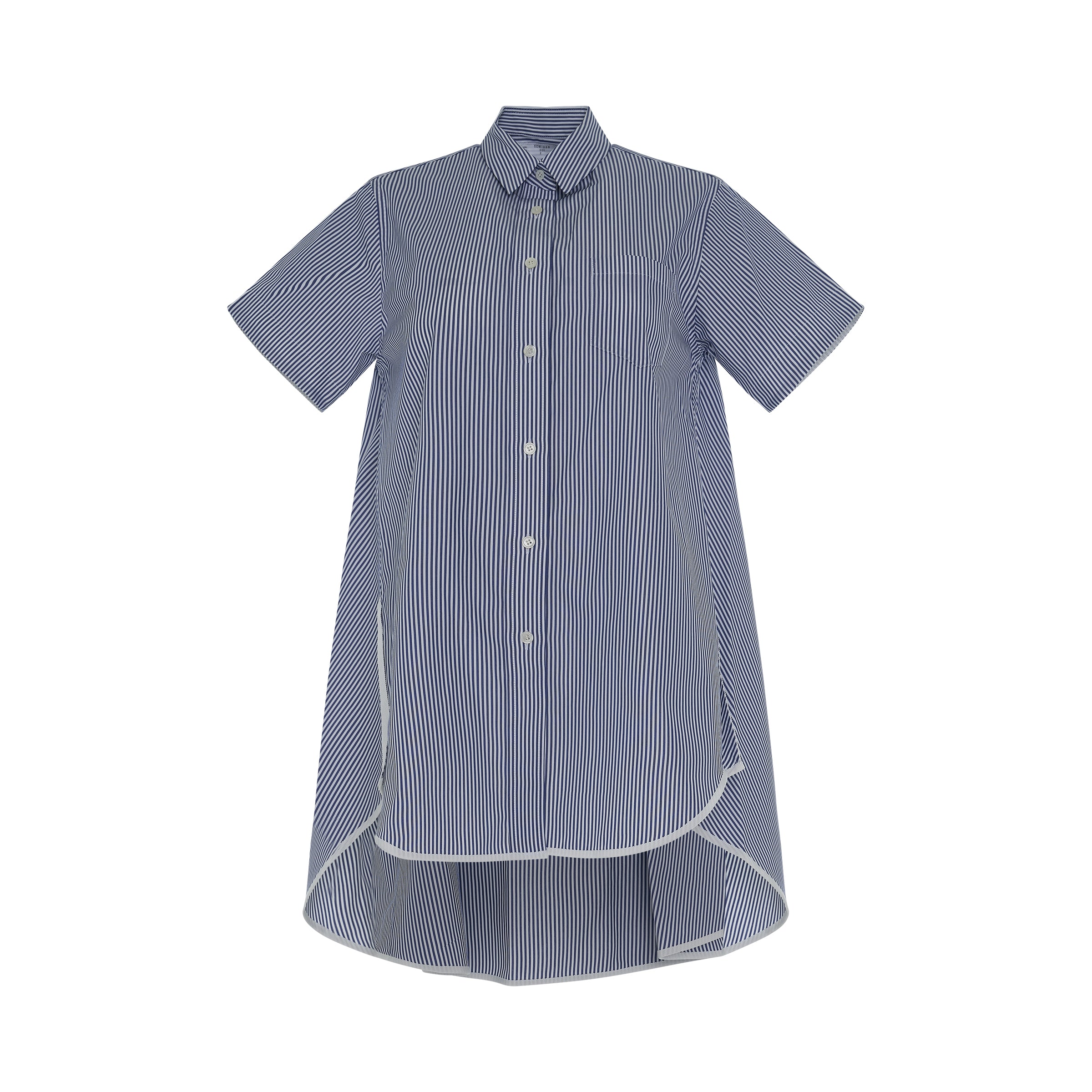 Cotton Poplin Shirt in Stripe