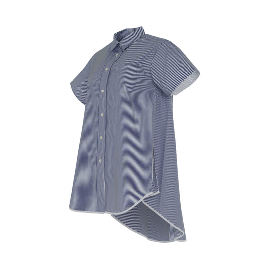 Cotton Poplin Shirt in Stripe