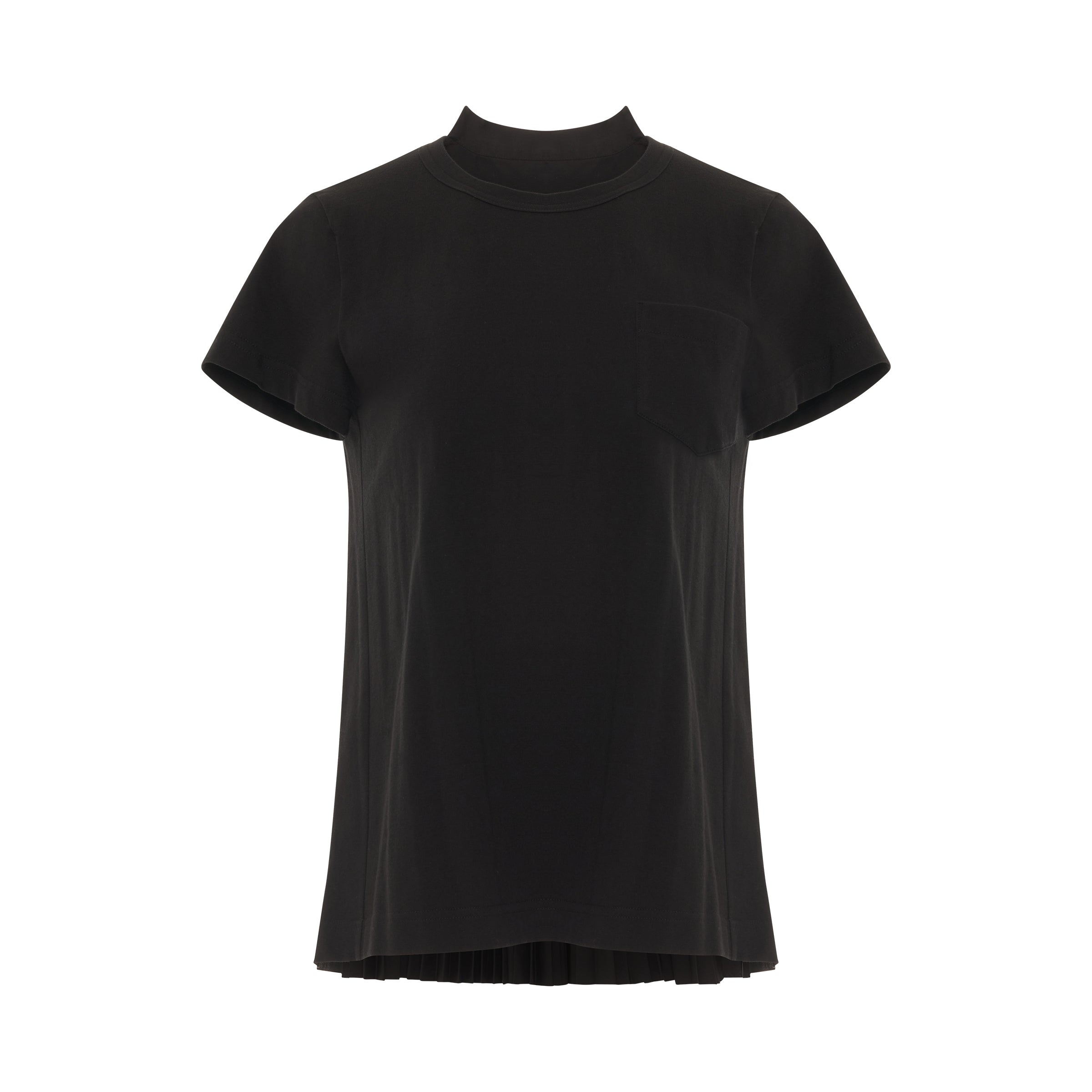 Cotton T-Shirt in Black