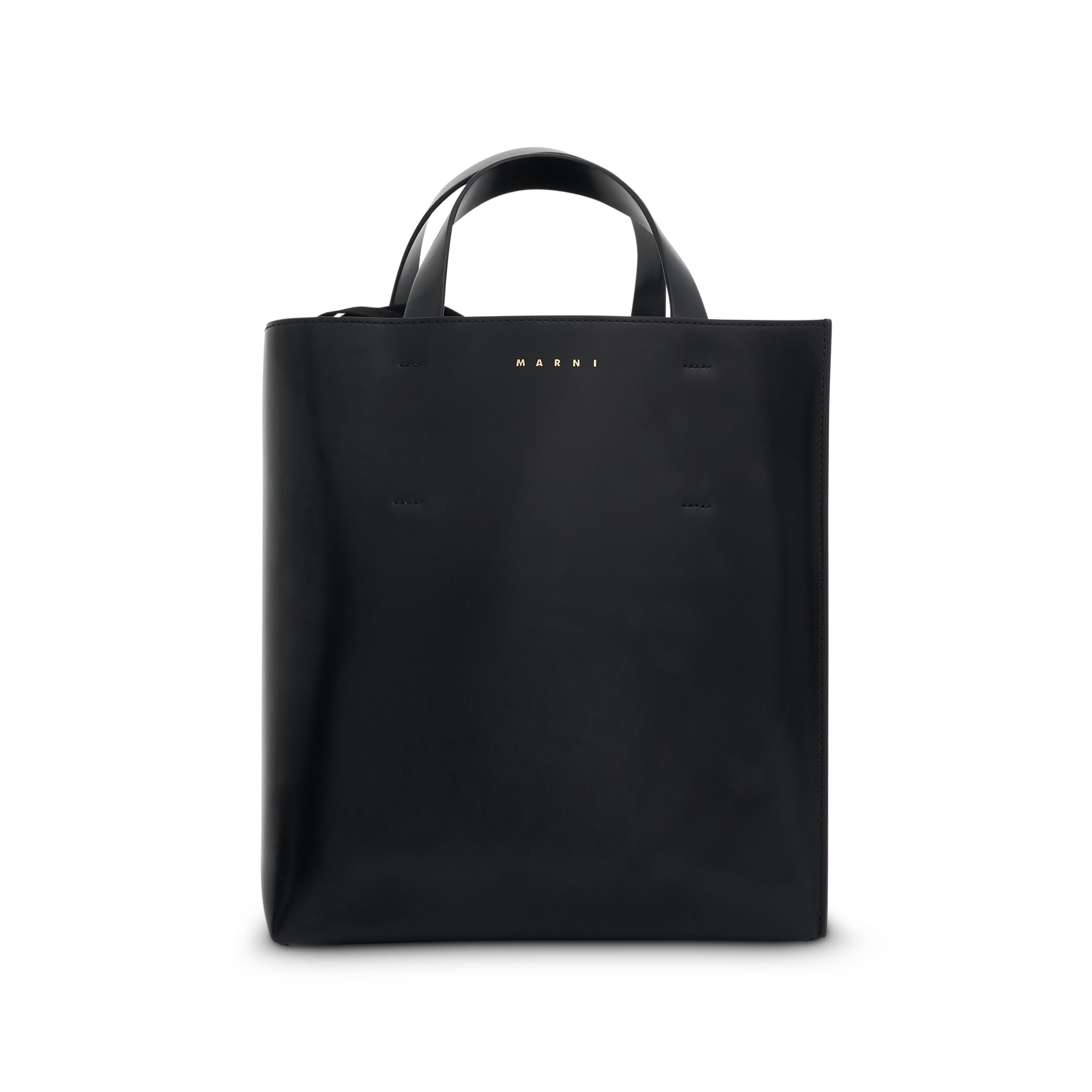 Museo Small Leather Bag in Black