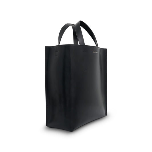 Museo Small Leather Bag in Black