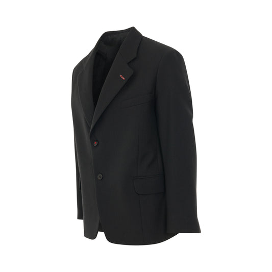 Icons Wool Jacket in Black