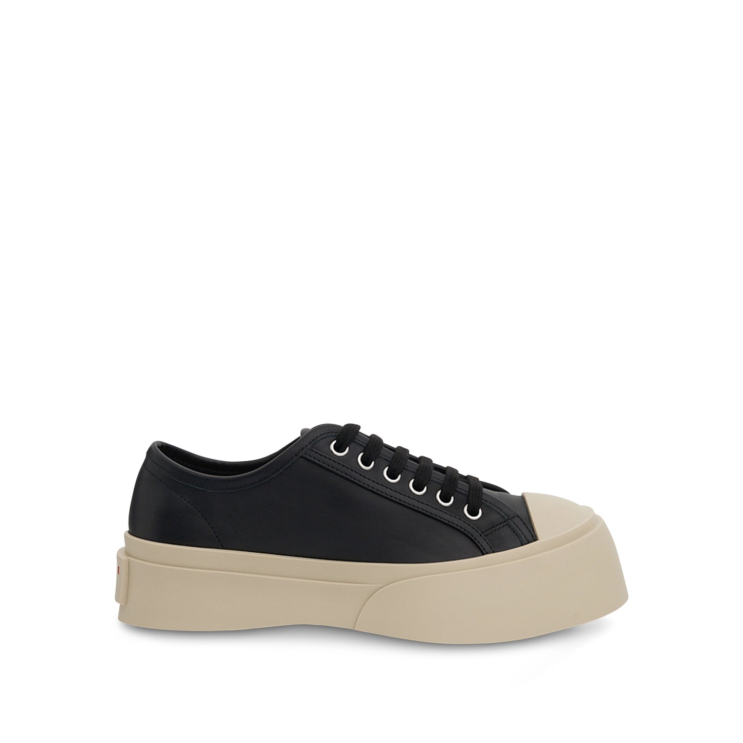 Pablo Lace Up Sneaker in Black