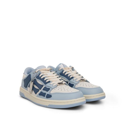 Skeleton Sneaker in Baby Blue