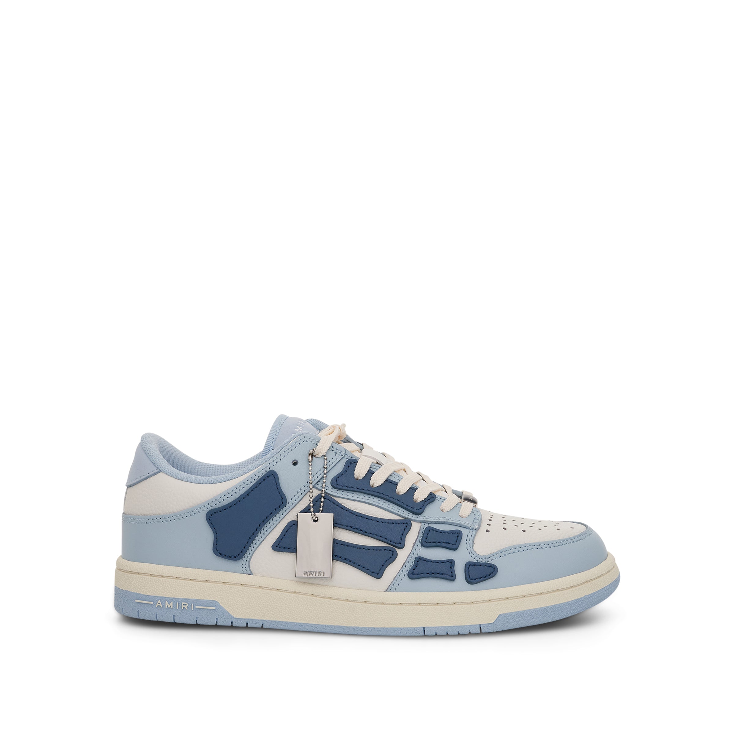 Skeleton Sneaker in Baby Blue