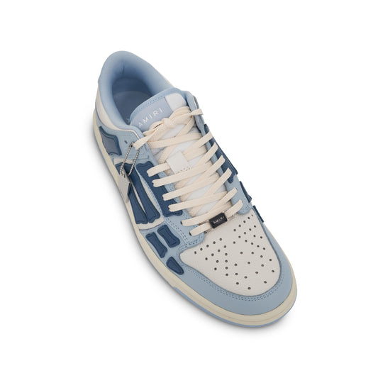 Skeleton Sneaker in Baby Blue