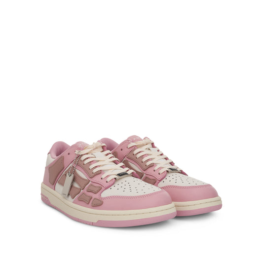 Skeleton Sneaker in Baby Pink