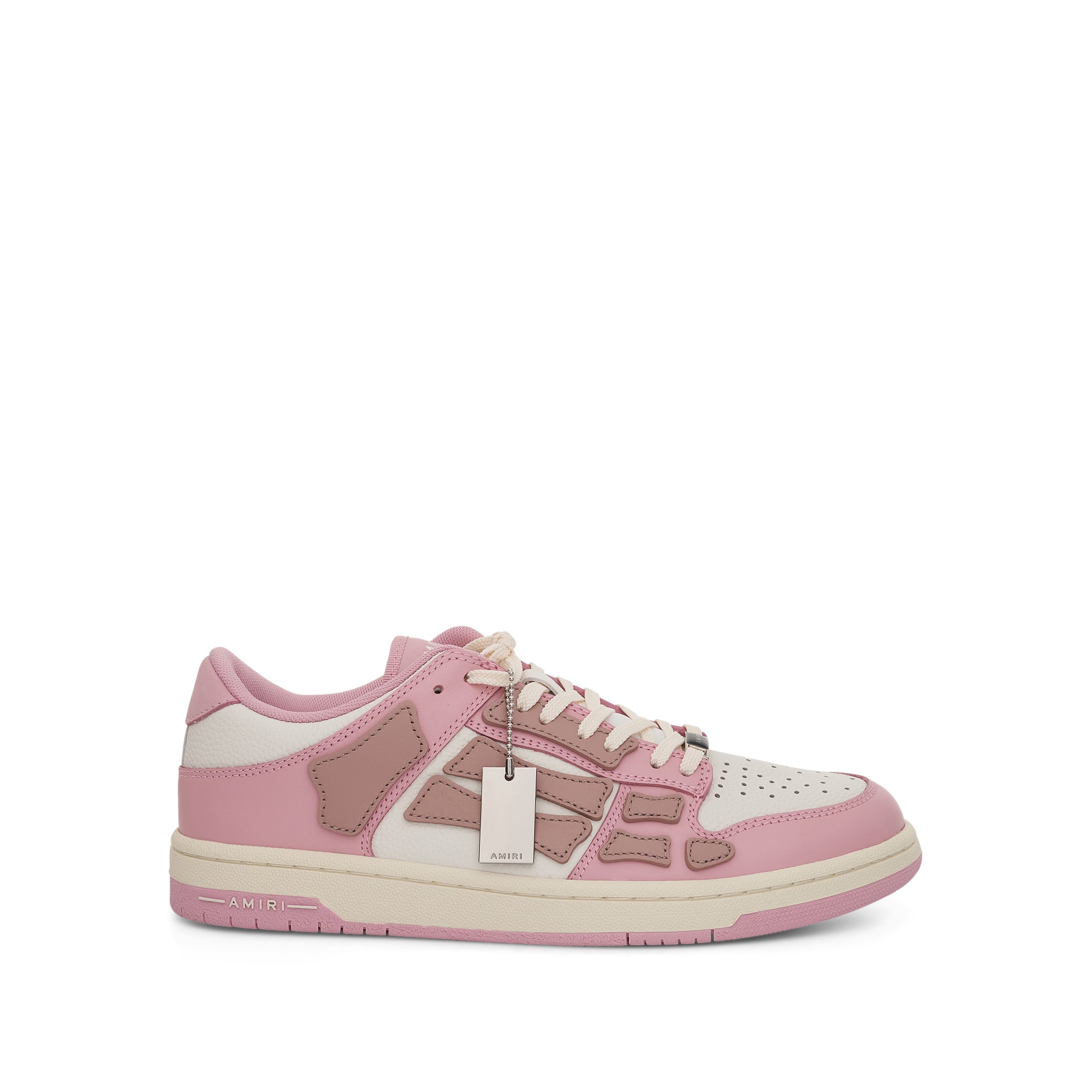 Skeleton Sneaker in Baby Pink