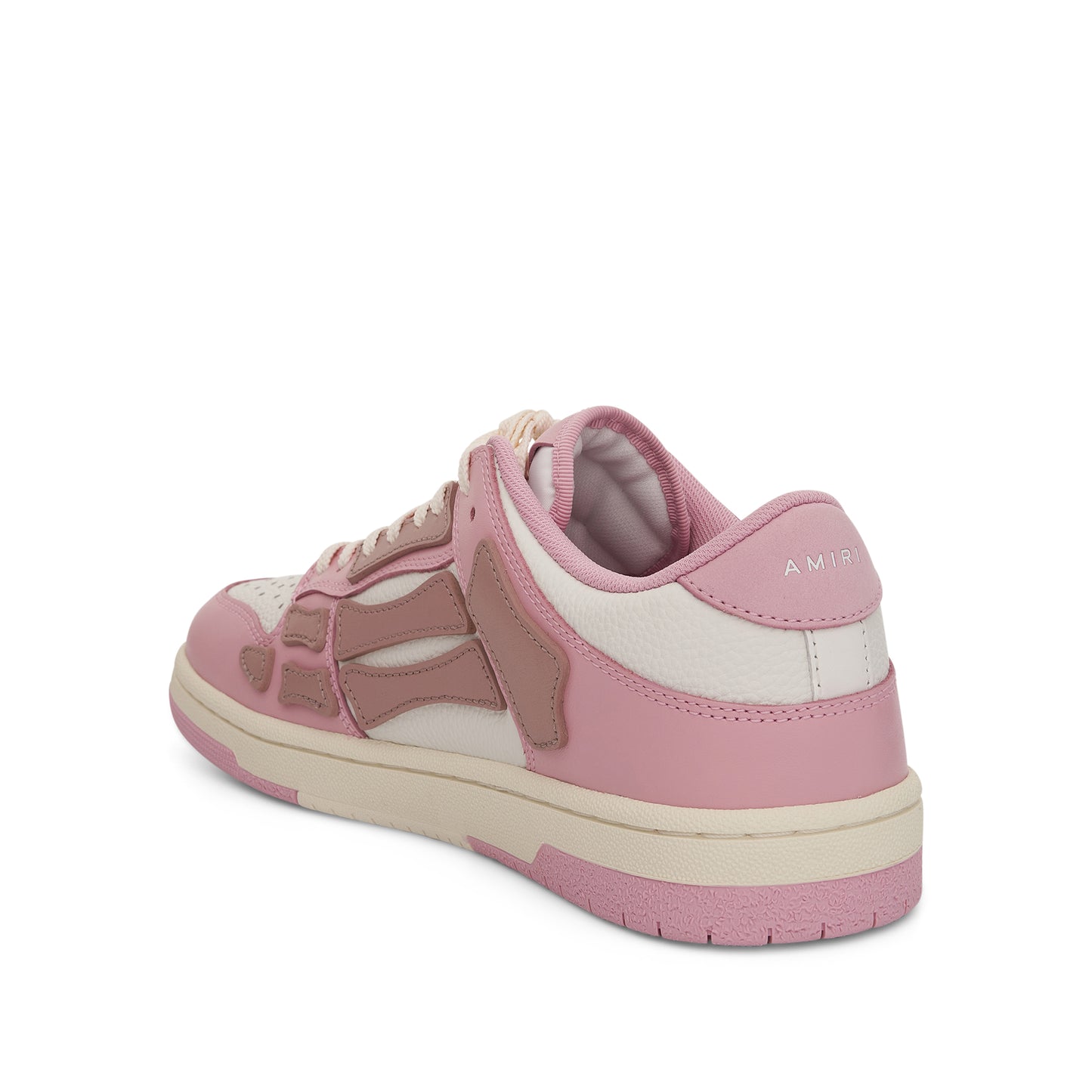 Skeleton Sneaker in Baby Pink