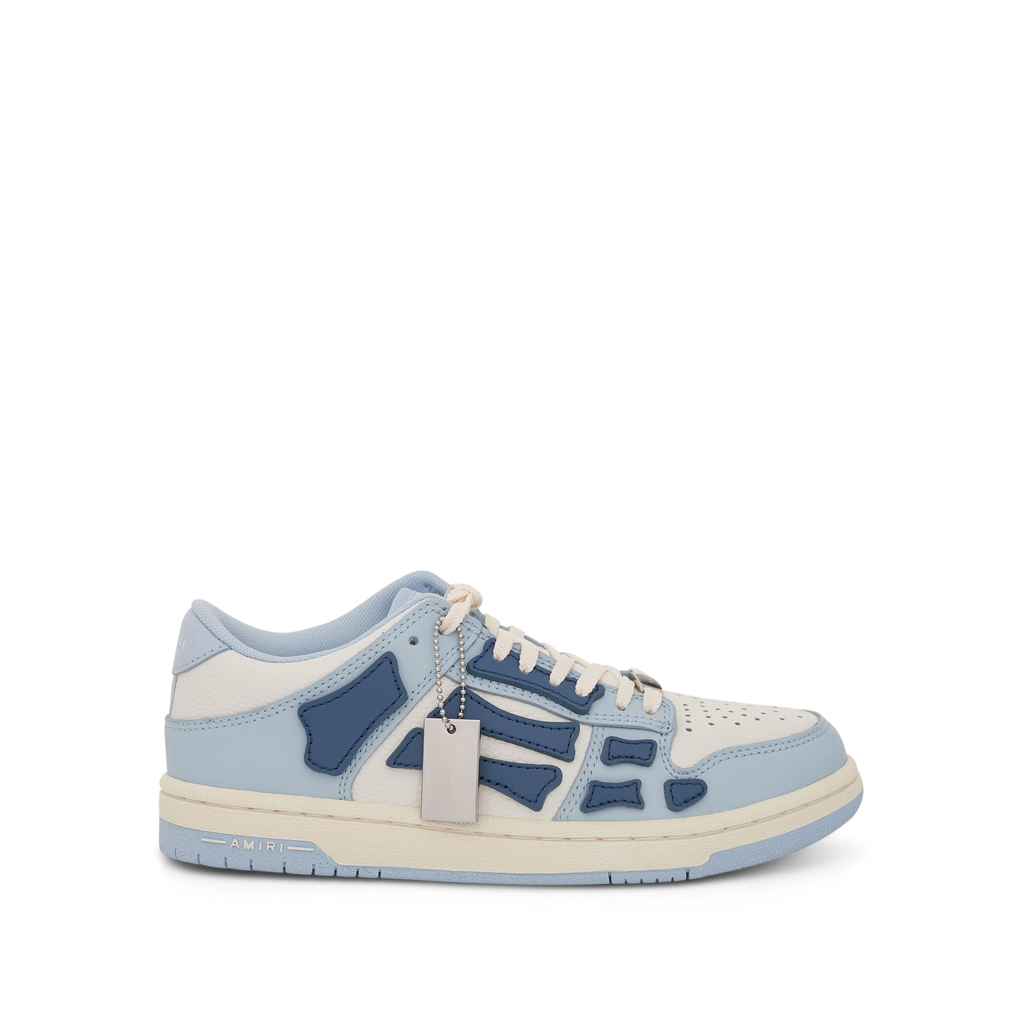 Skeleton Sneaker in Baby Blue