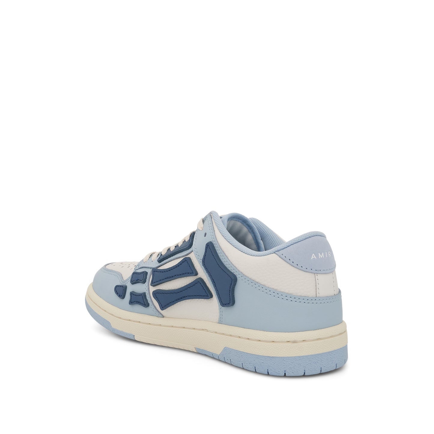 Skeleton Sneaker in Baby Blue