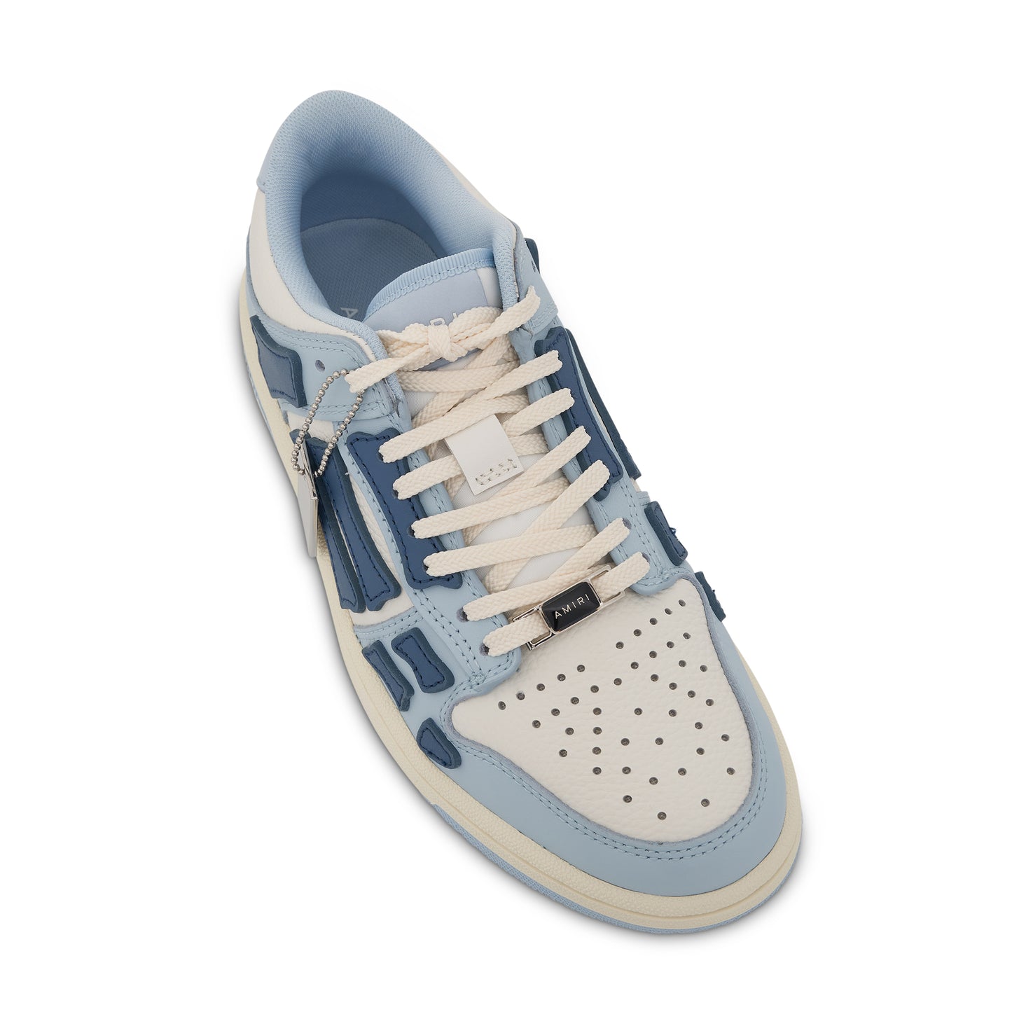 Skeleton Sneaker in Baby Blue