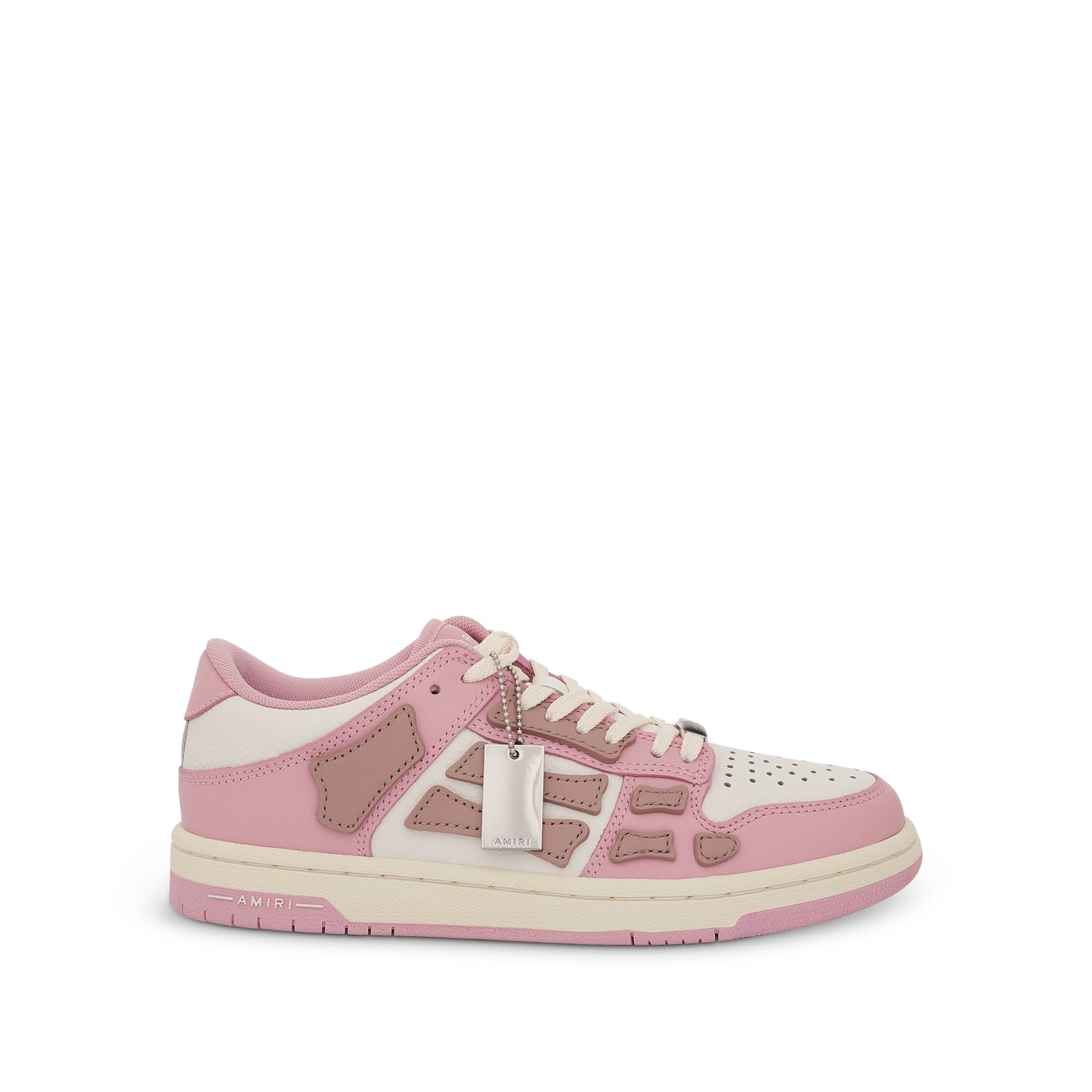 Skeleton Sneaker in Baby Pink