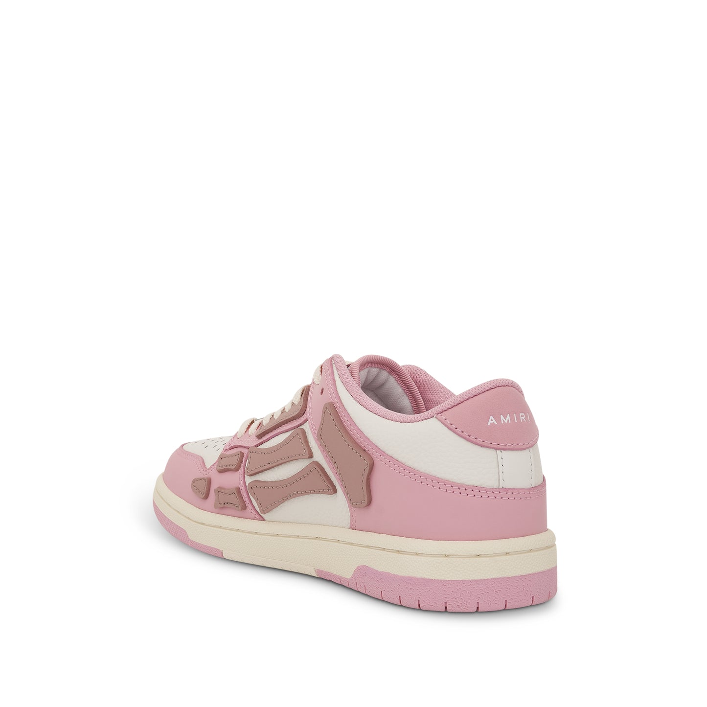 Skeleton Sneaker in Baby Pink