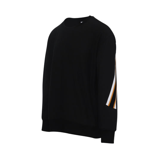 Long Sleeves Sweater Rib XXL Sweater in Black