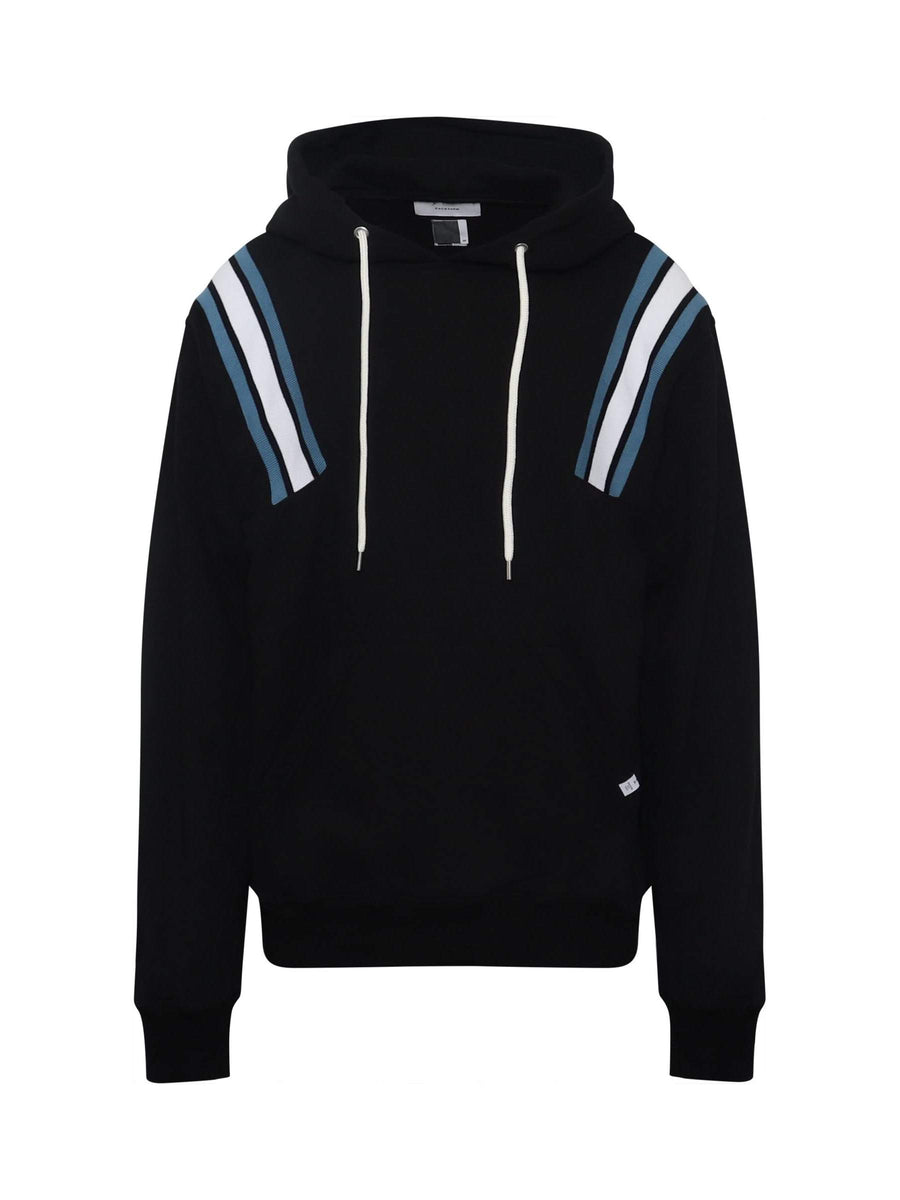 Rib XXL Hoodie in Black