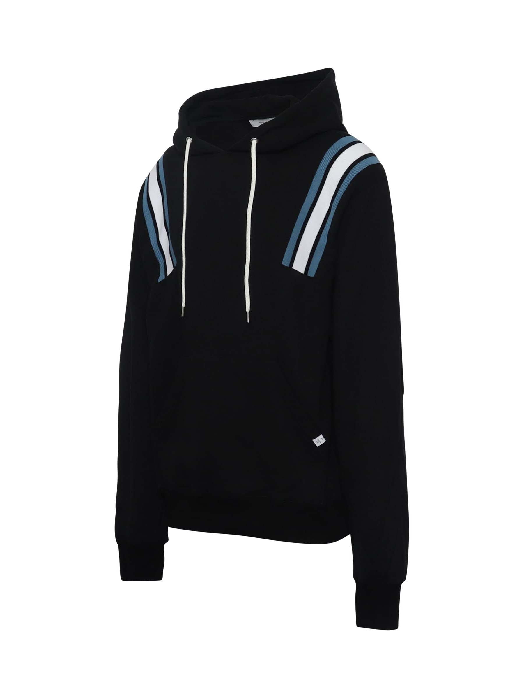 Rib XXL Hoodie in Black