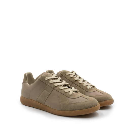 Replica Leather Sneaker in Mouton