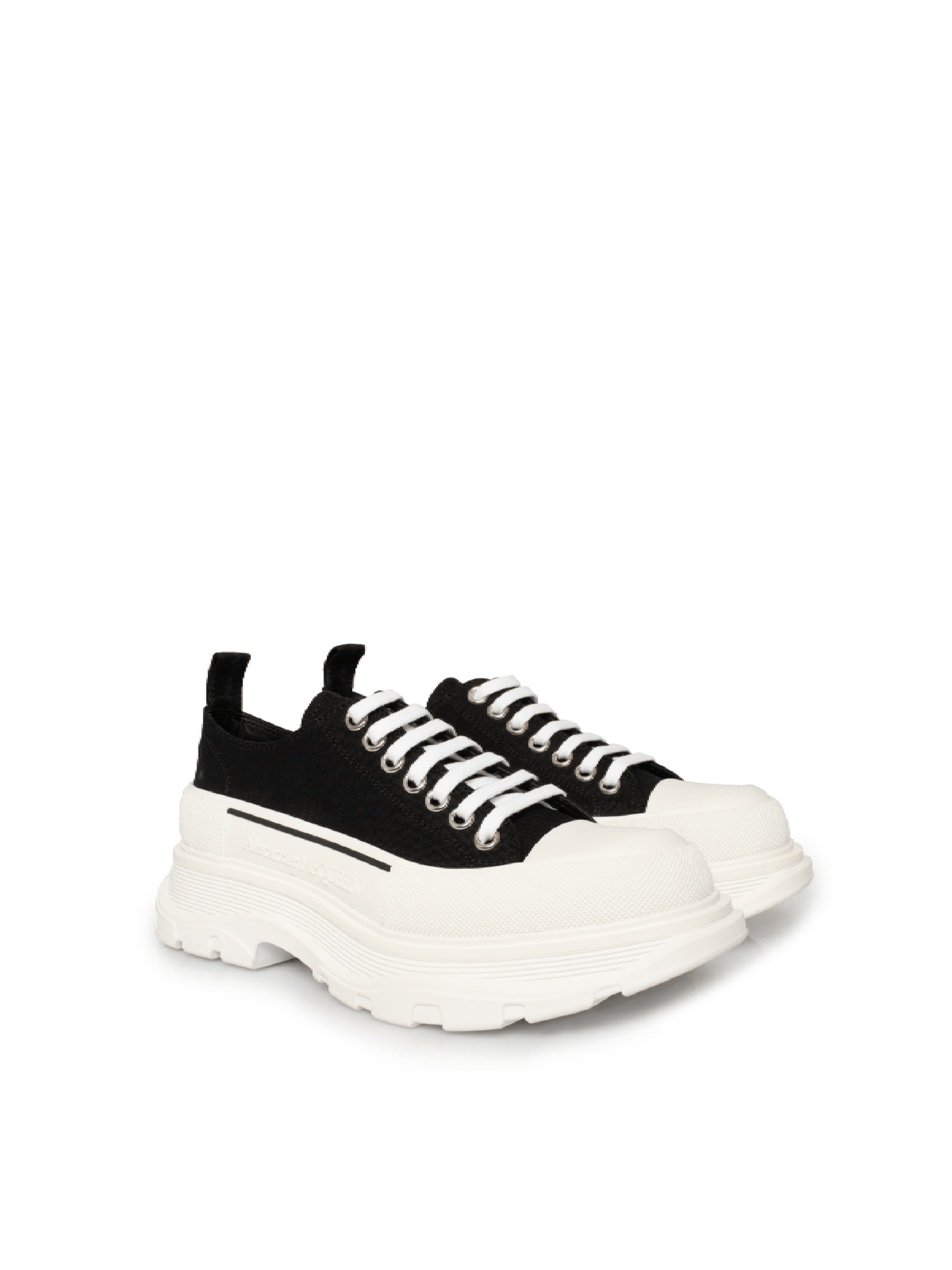 Tread Slick Lace Up in Black/White