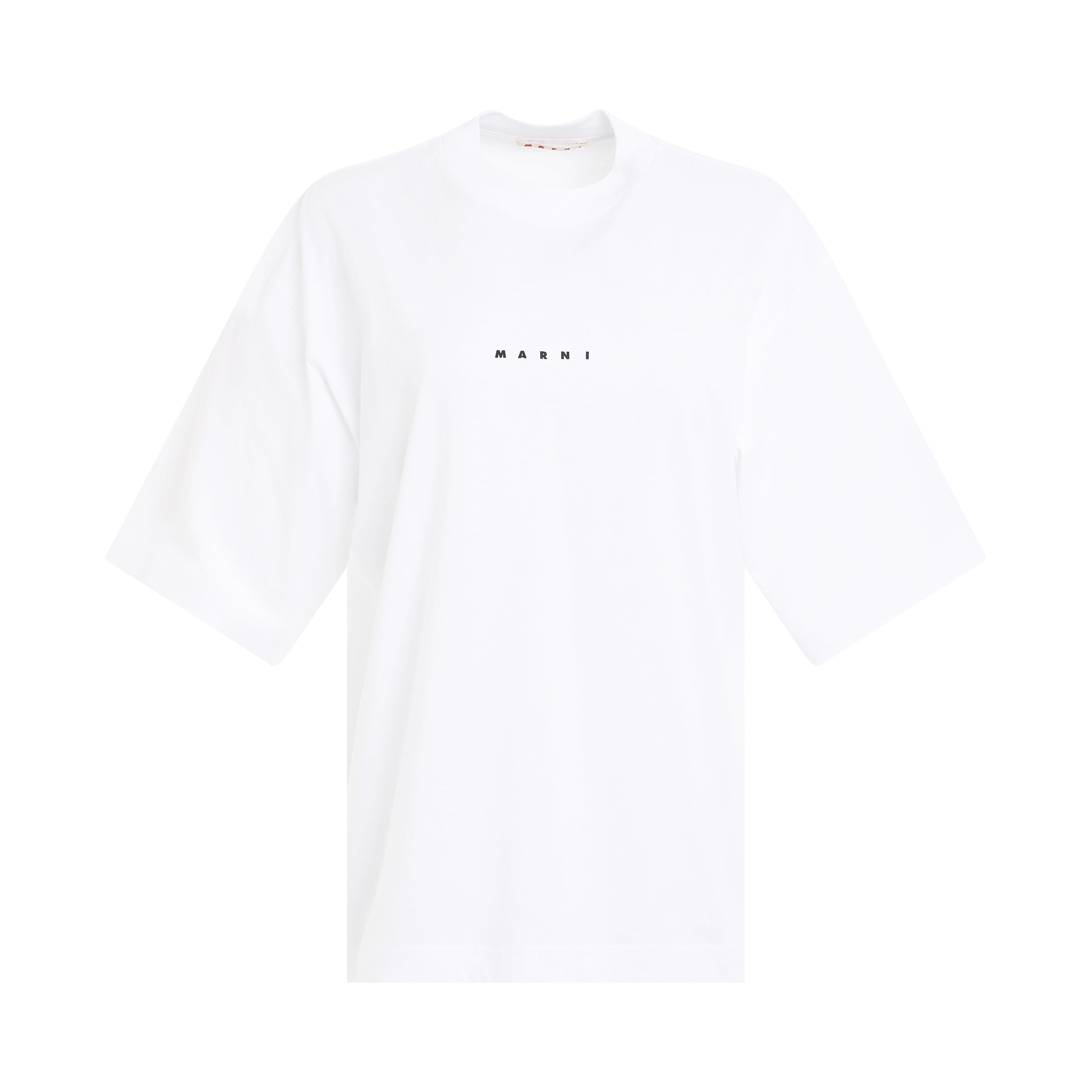 Logo Cotton Jersey T-Shirt in Lily White