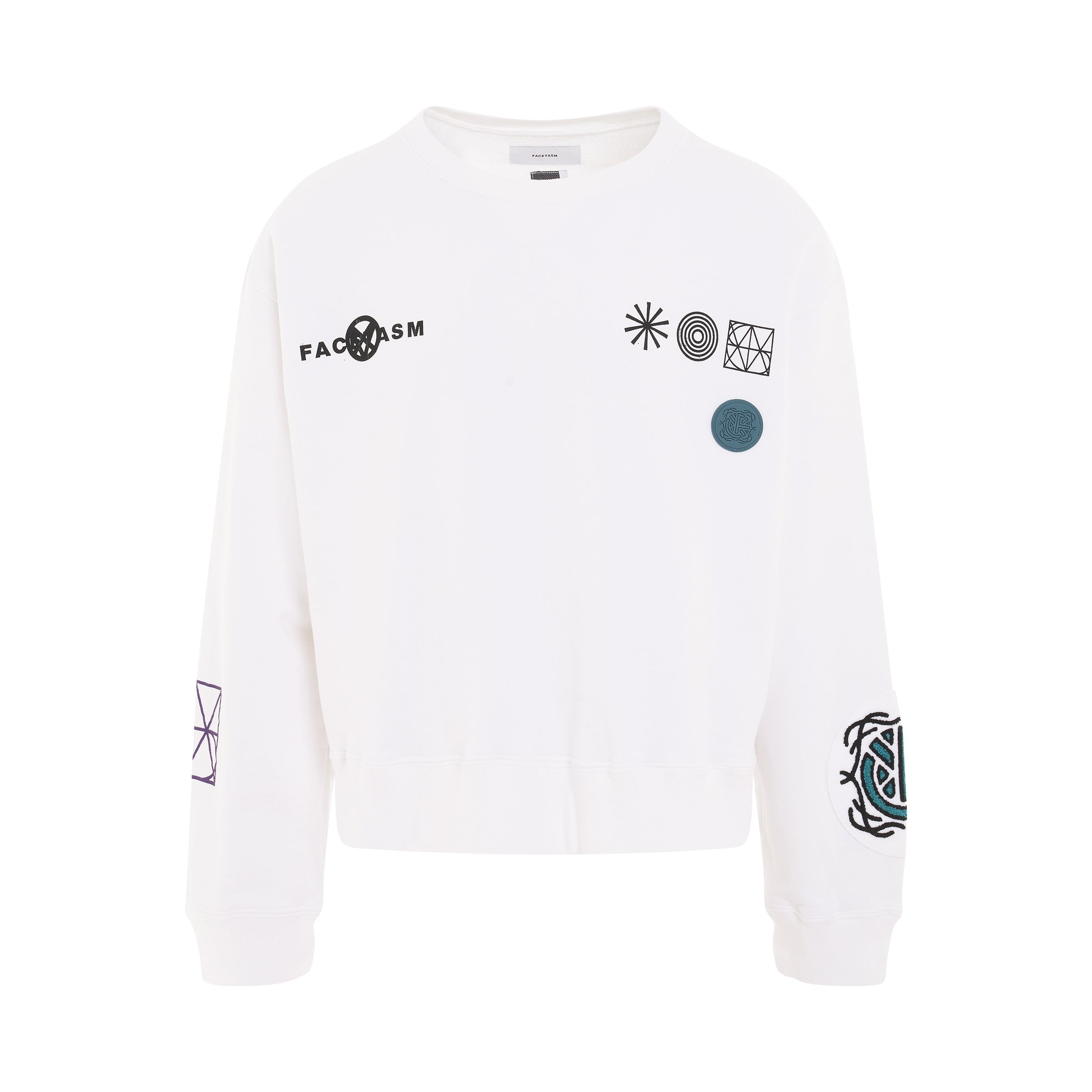 Anarchy Crewneck in White