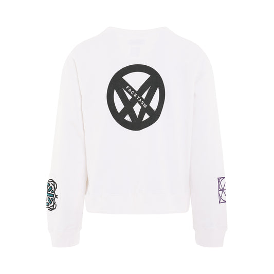 Anarchy Crewneck in White