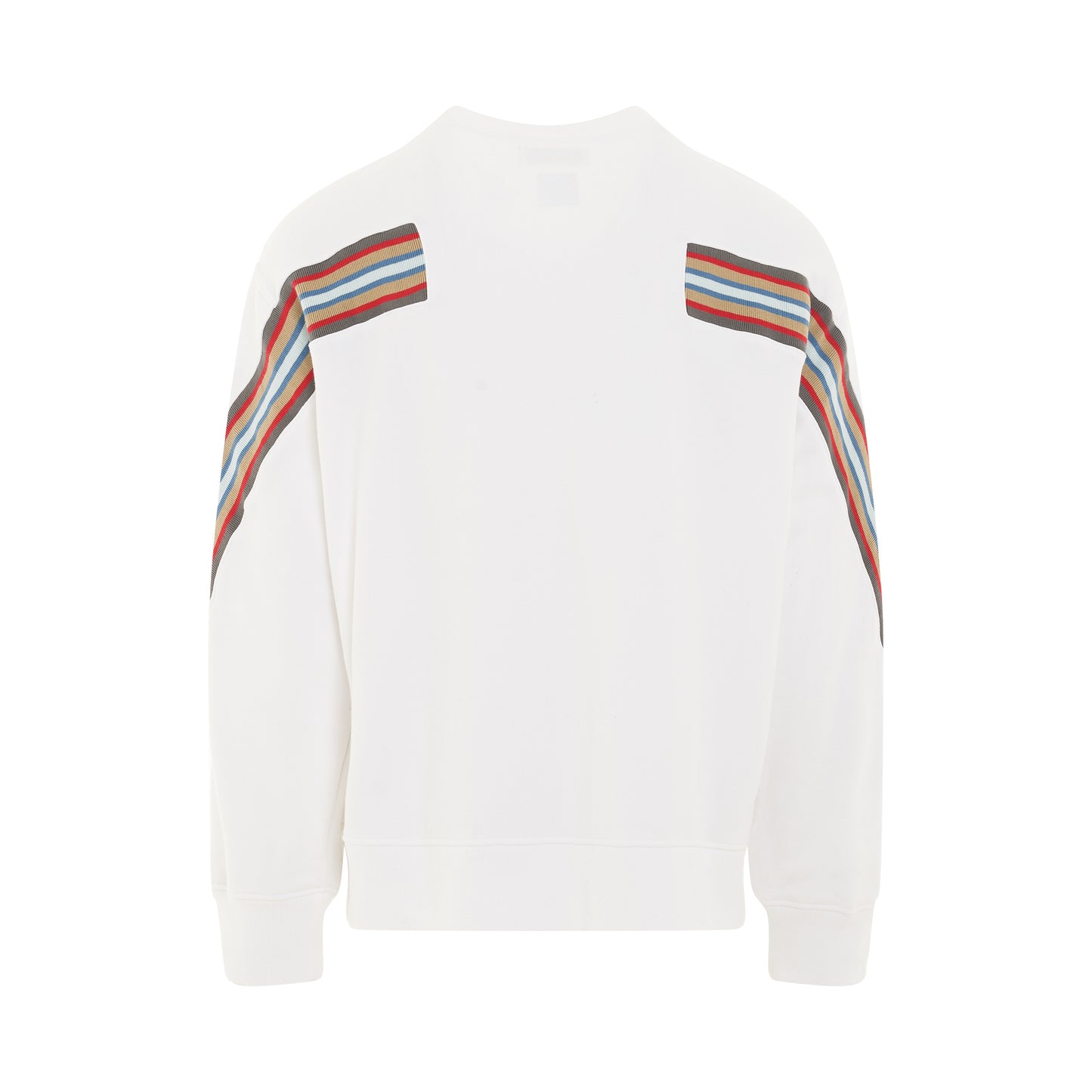 Rib XXL Sweatshirt in White