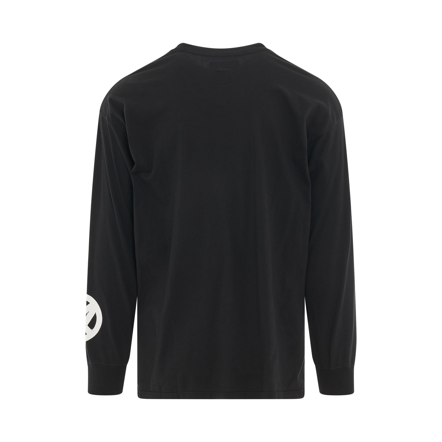 Anarchy Pocket Long Sleeve T-Shirt in Black