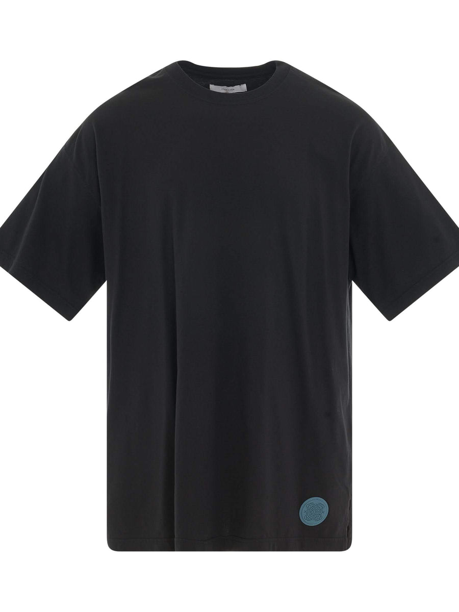 Rib Big T-Shirt in Black