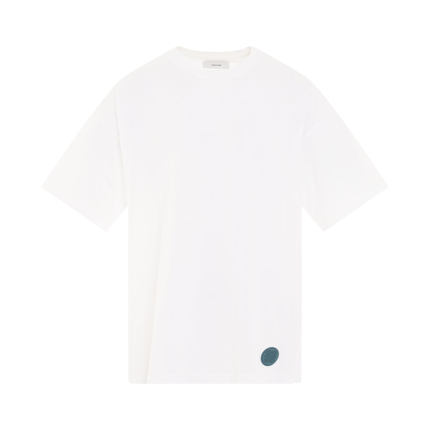 Rib Big T-Shirt in White